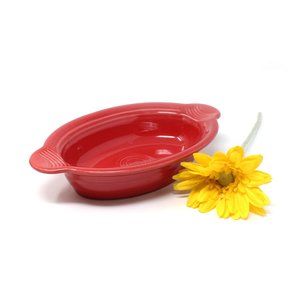 Fiestaware Scarlet Individual Casserole Dish
